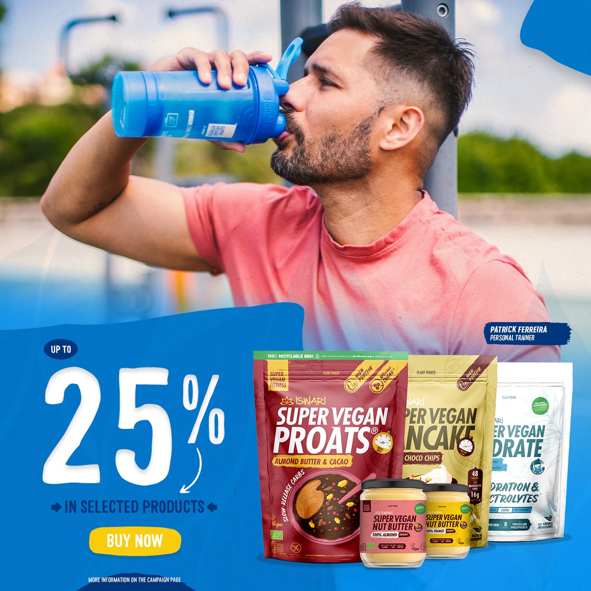 Up to 25% OFF selected products: Sports Nutrition